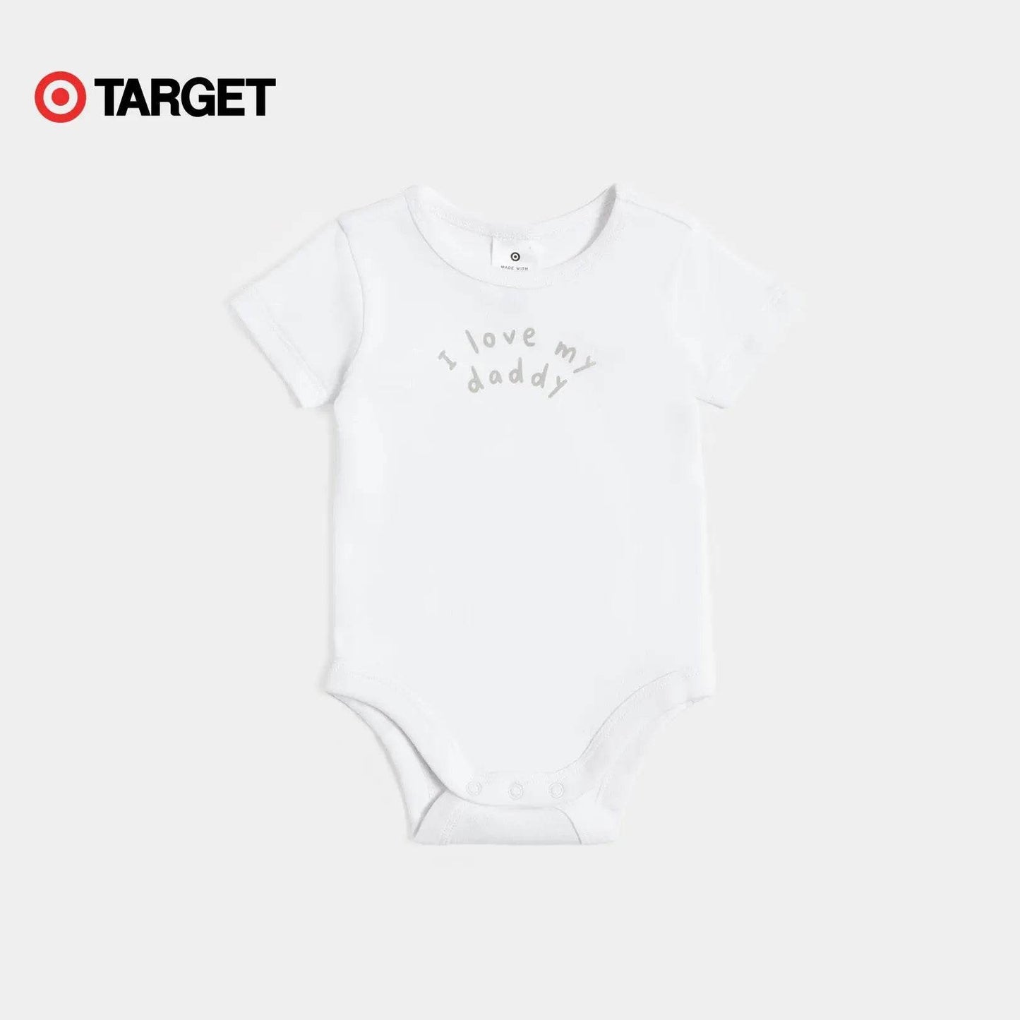 Baby Organic Cotton Bodysuit – “I Love My Daddy” - KIDKO