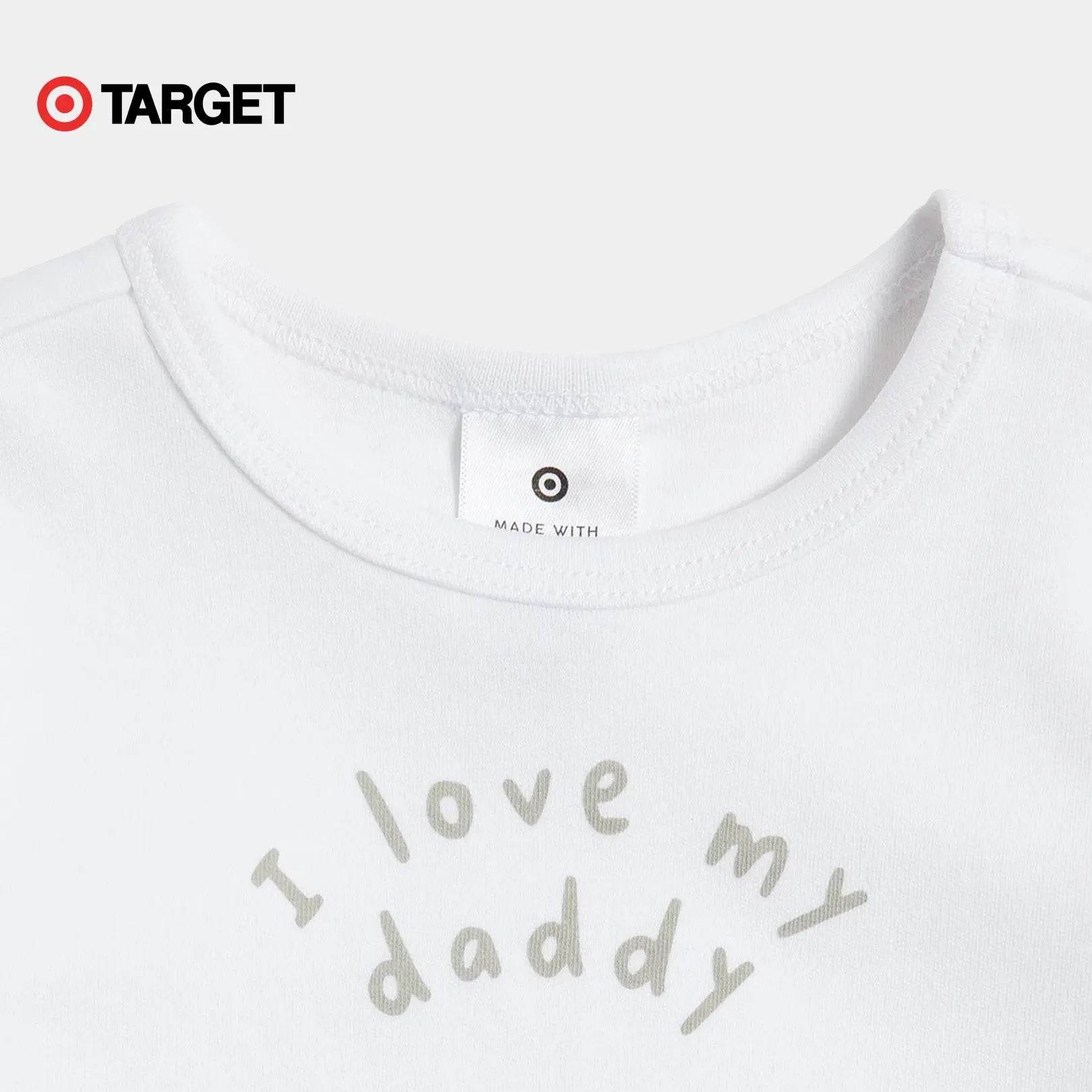 Baby Organic Cotton Bodysuit – “I Love My Daddy” - KIDKO