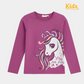 Full-Sleeves Unicorn Print Shirt – “You Look Pretty” Design