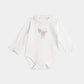Baby Girls’ Organic Cotton Bodysuit – “Mama’s Mini” Embroidery - KIDKO